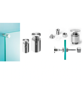 Abstandhalter V2A Edelstahl dreiteilig