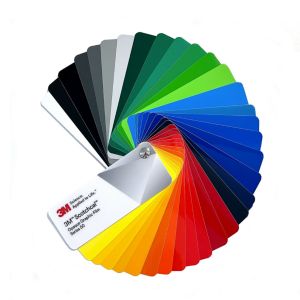 3M Scotchcal 50 Farbfächer