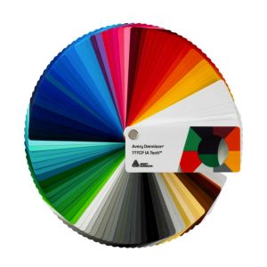 Avery Dennison 777 Cast Film Farbfächer