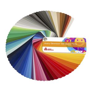 AVERY DENNISON® 500 Event Film Farbfächer
