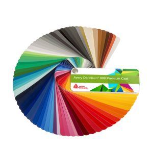Avery Dennison 800 Premium Cast Farbfächer