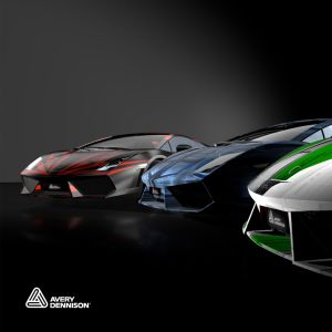 Avery Dennison® DOL 1400 Cast 3D CarWrap Laminat