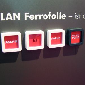 Aslan FF490 magnethaftende Whiteboardfolie