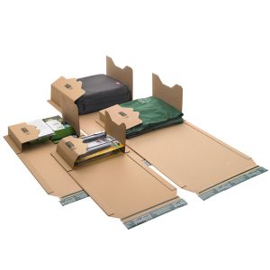Buchverpackung braun (100 Stk. pro VPE)